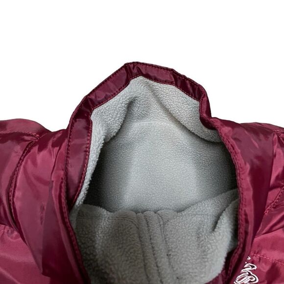 UNIVERSITY OF MONTANA GRIZZLIES Jacket Maroon Size Large - Picture 7 of 13